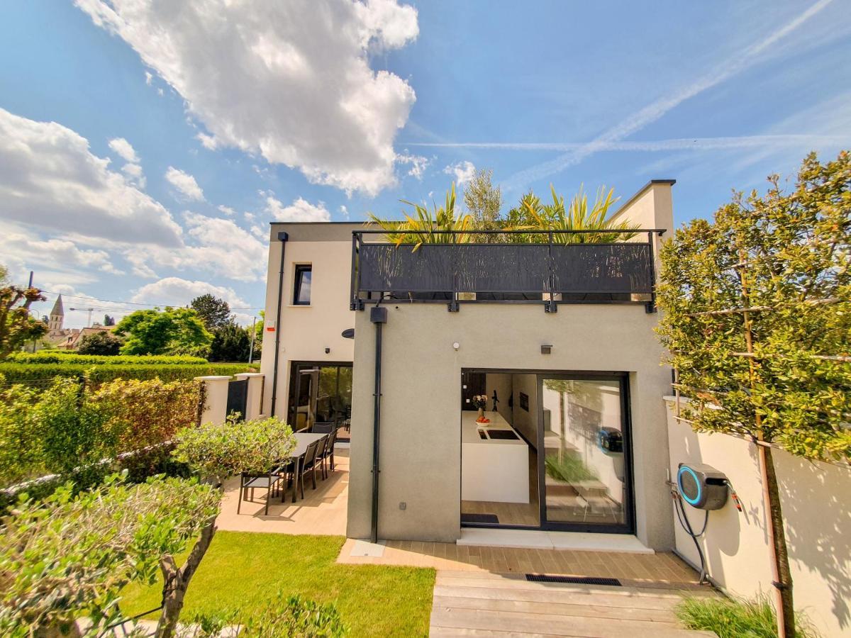 Exigehome - Chambre D'Hote Avec Jacuzzi Et Jardin Paysage, Partage Orgeval  Exteriér fotografie